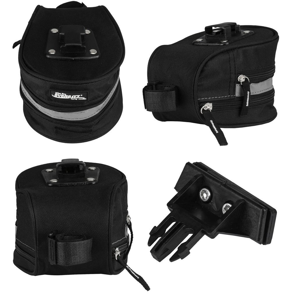 Bolsa Selim Everest Nylon Bolsinha Mtb Speed Bicicleta Case Bike C/Refletor 110 X 170 X 120mm em Oferta na Shopee