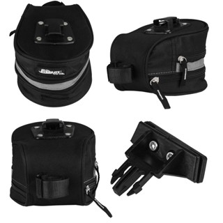 Bolsa Selim Everest Nylon Bolsinha Mtb Speed Bicicleta Case Bike C/Refletor 110 X 170 X 120mm em Oferta na Shopee