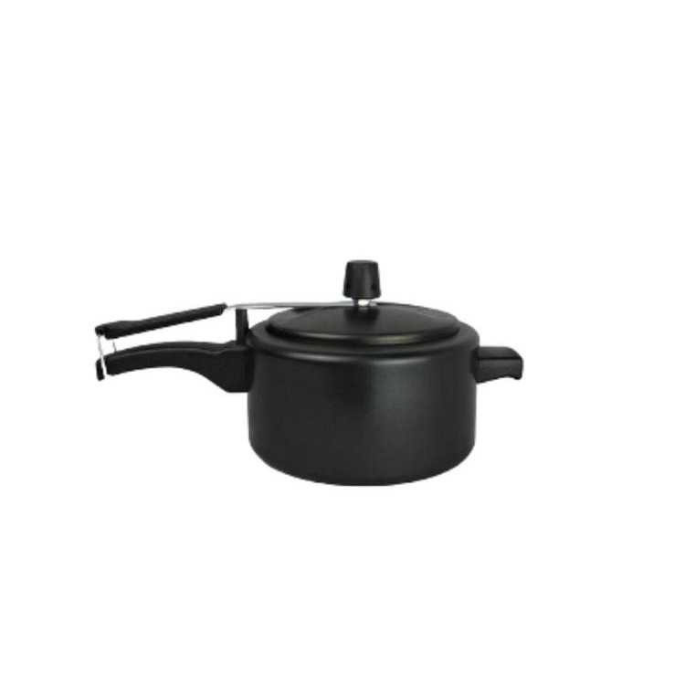 Panela de Pressão 2,5 litros Antiaderente- Pequena- Cor Preto e Cereja em Oferta na Shopee