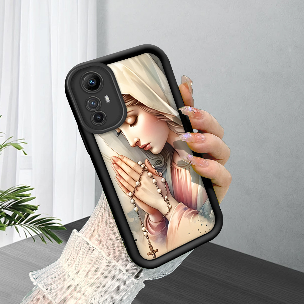 Capinha Para Xiaomi Redmi Note 12S Preta Silicone De Celular Capa TY6229 em Oferta na Shopee