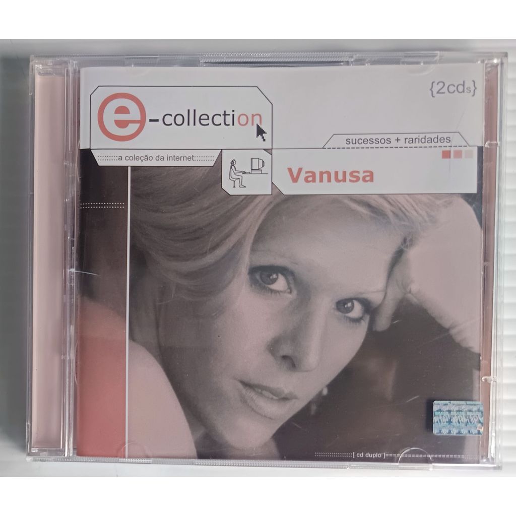Cd Duplo Vanusa E-Collection Sucessos + Raridades