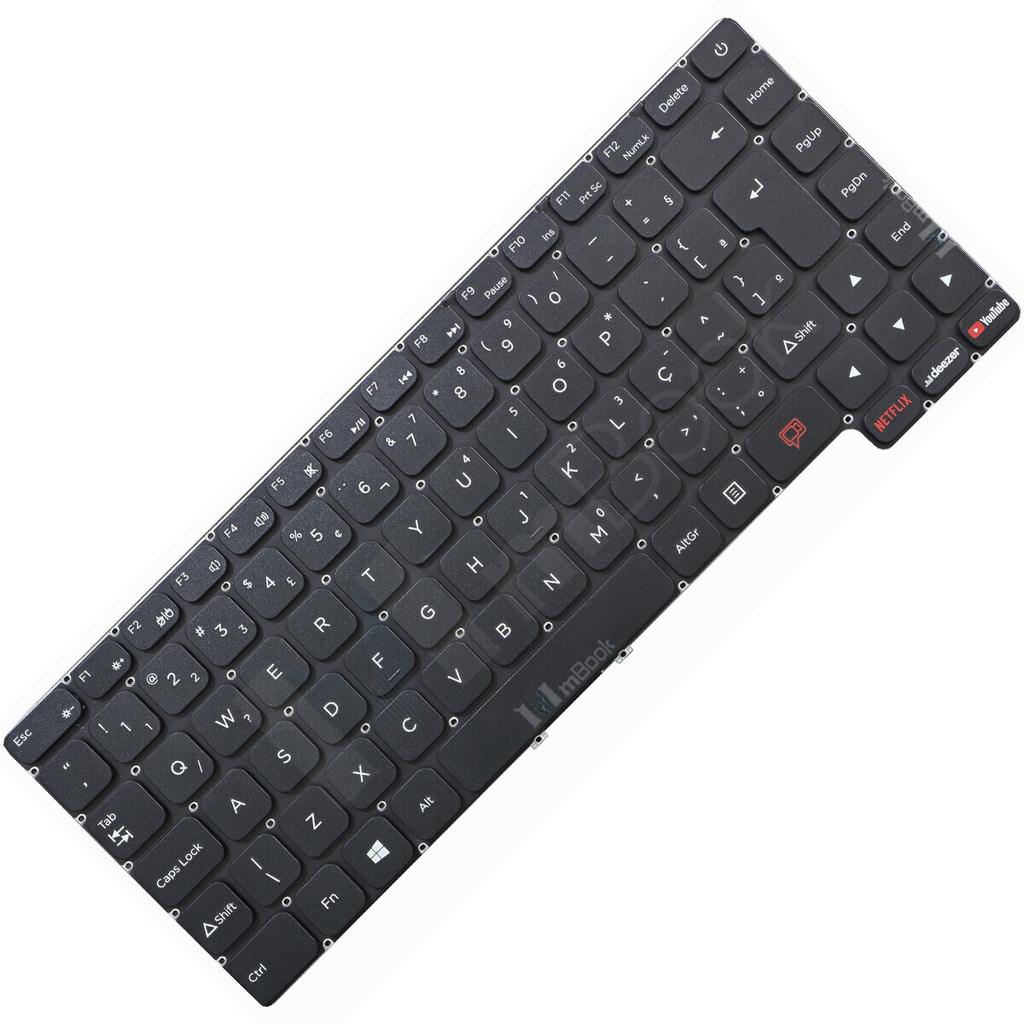 Teclado Notebook para Positivo Motion Q464c Preto