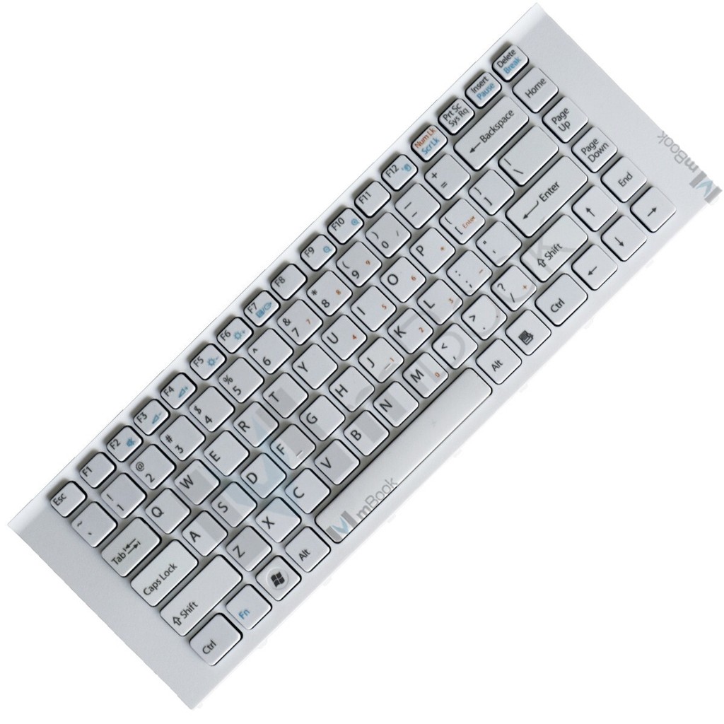 Teclado para Sony Vaio Pcg-61313l Pcg-61317l Vpc-ea16 Branco