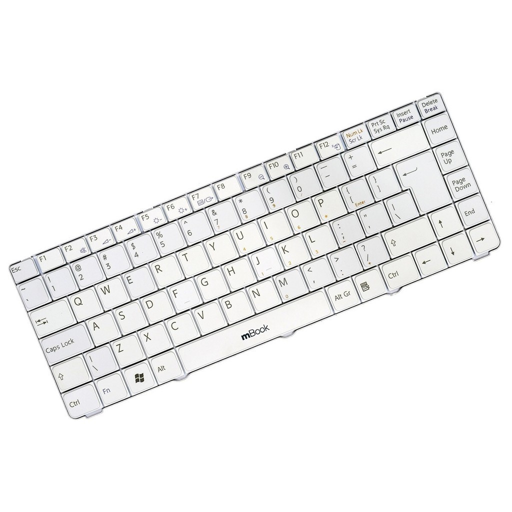 Teclado para Sony Vaio Vgn-nr Vgn-nr200 Pcg-7z1l White
