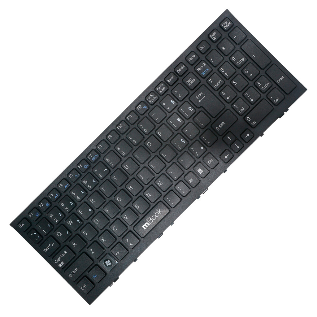Teclado para Sony Vaio PCG-71913L com Frame