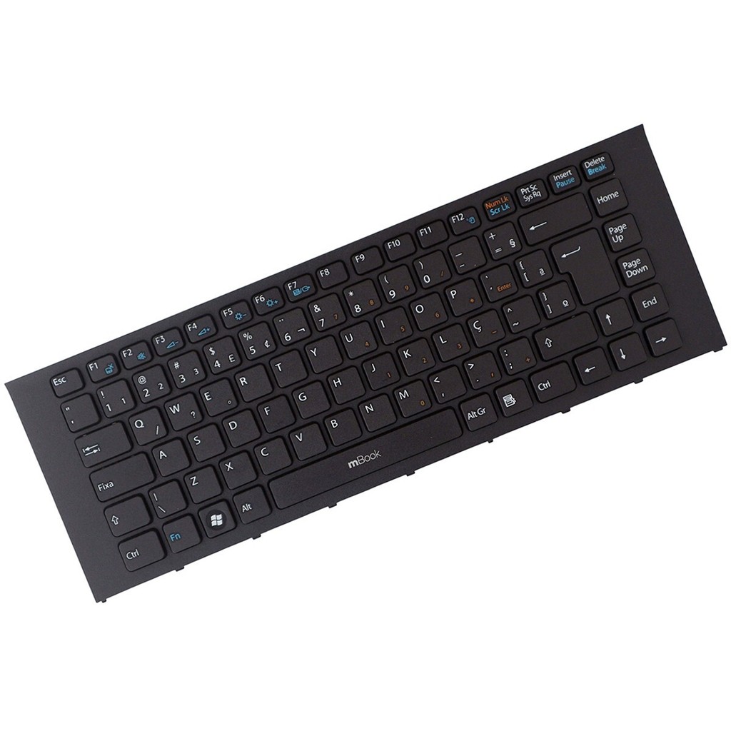 Teclado para Sony Vaio Pcg-61211l Pcg-61215l Pcg-61312 Preto