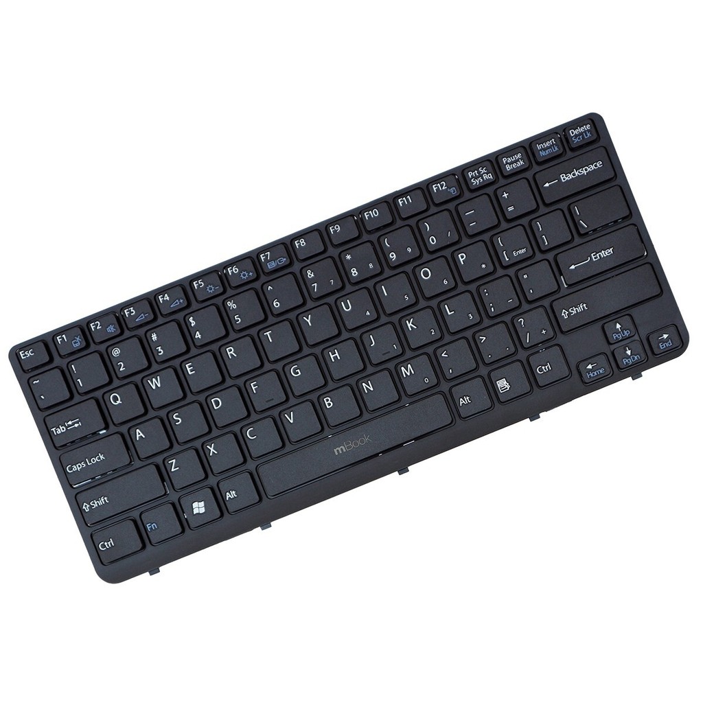 Teclado para Sony Vaio Sve1411 Sve1412 Sve141 US Trava 0,6cm