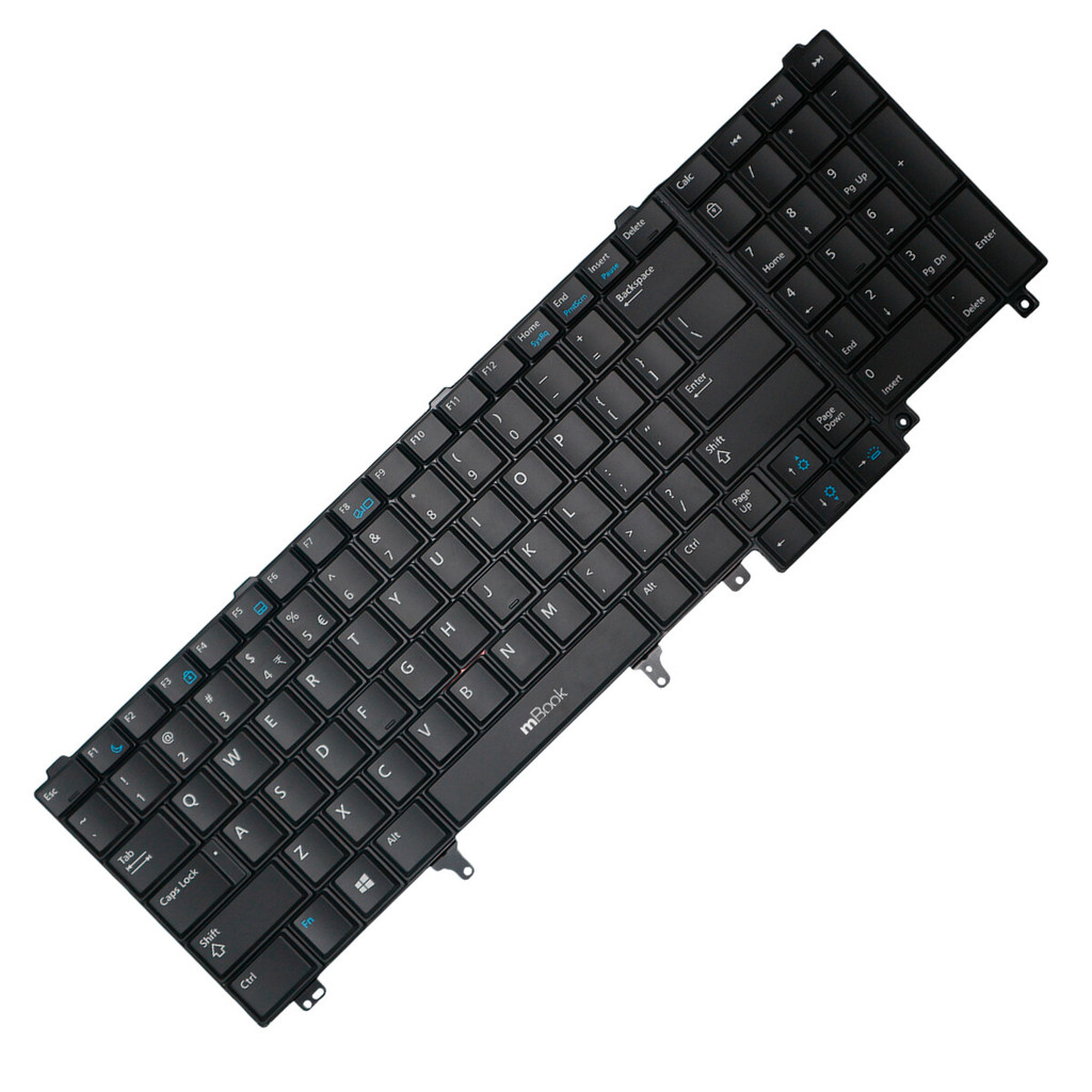 Teclado para Dell Latitude E6530 Layout US Com LED