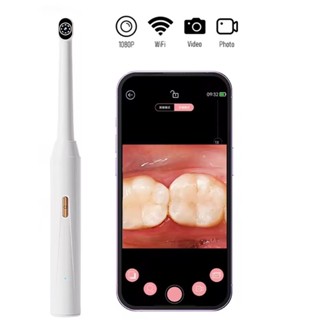 Câmera intra-oral HD WiFi + 5 escovas Robson em Oferta na Shopee