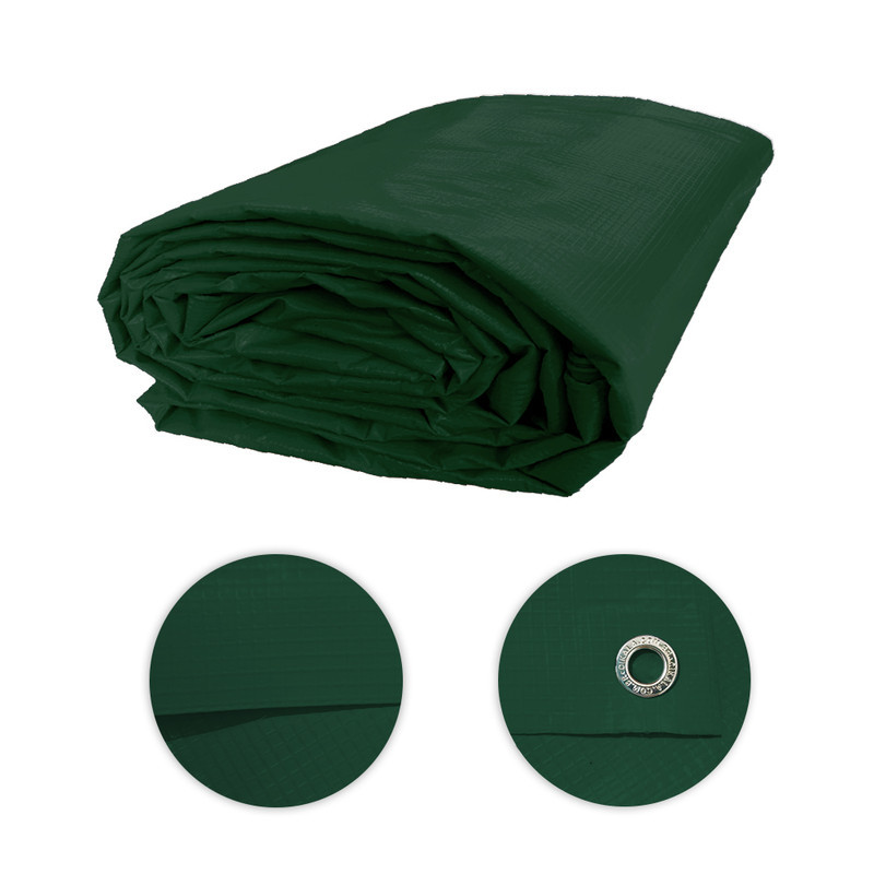 Lona Verde TD1000 Blackout 500 Micras 6,5x2,5 Metros Para Eventos Toldos e Coberturas
