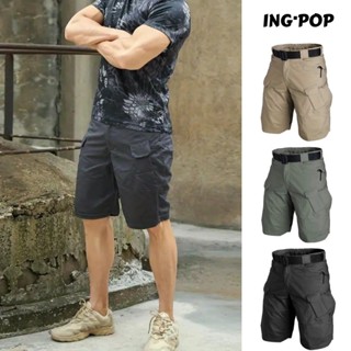 Calções de Shorts Táticos Masculinos De Verão Com Vários Bolsos Para Treinamento Ao Ar Livre em Oferta na Shopee