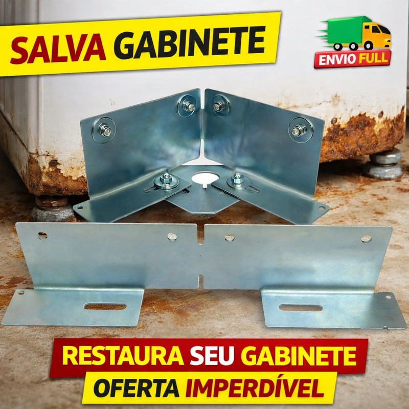 SALVA GABINETE – Nivelador para Lavadora | Pé Ajustável para Máquina de Lavar