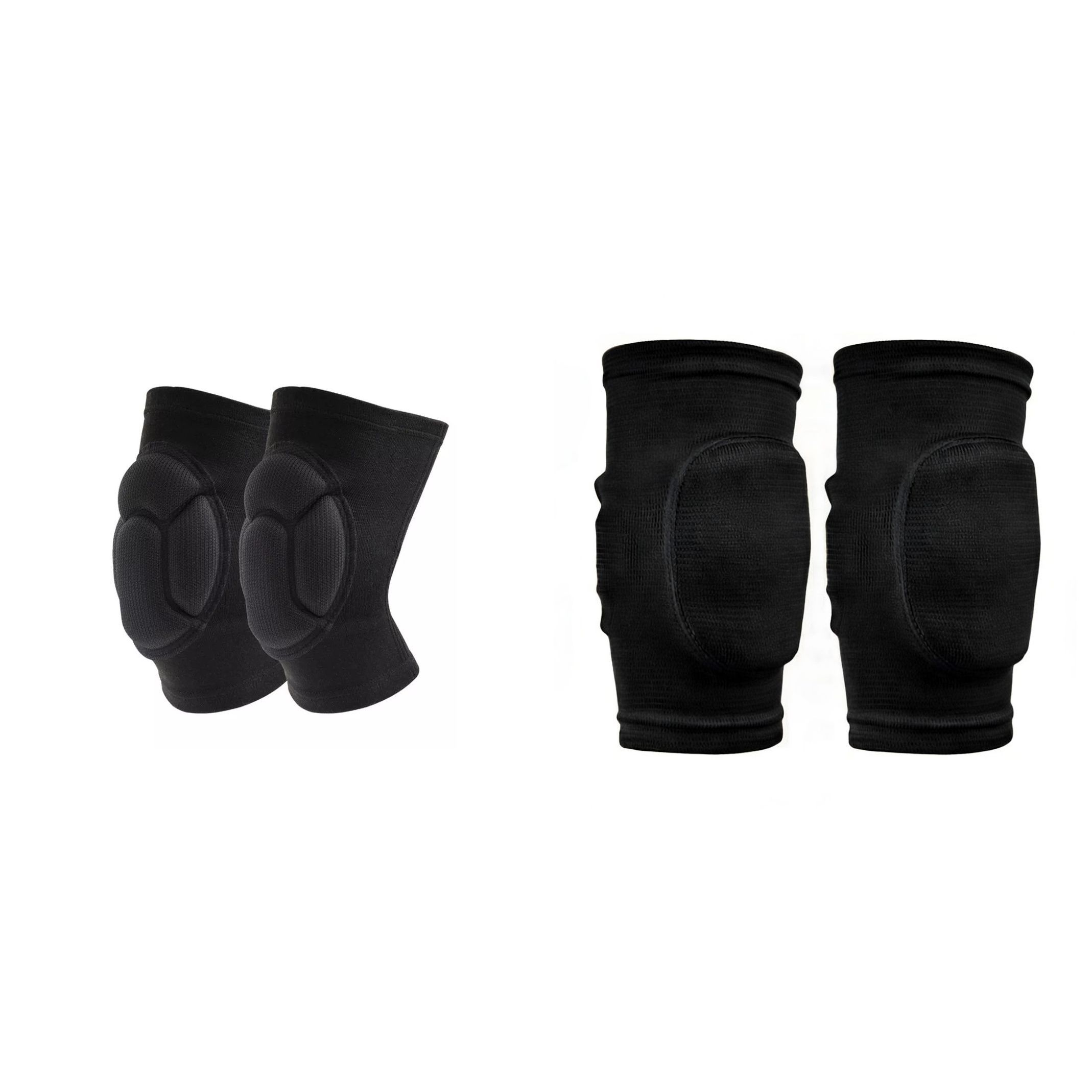 Kit Conjunto Joelheira esportiva e cotoveleira de proteção para danca volei goleiro acolchoado reforçado
