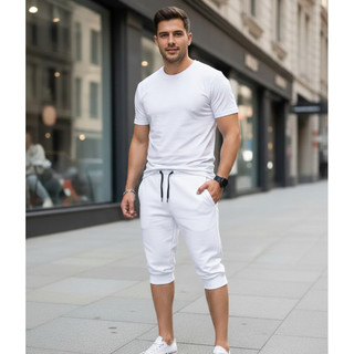 Bermuda Lisa Masculina Shorts Jogger Lançamento Top