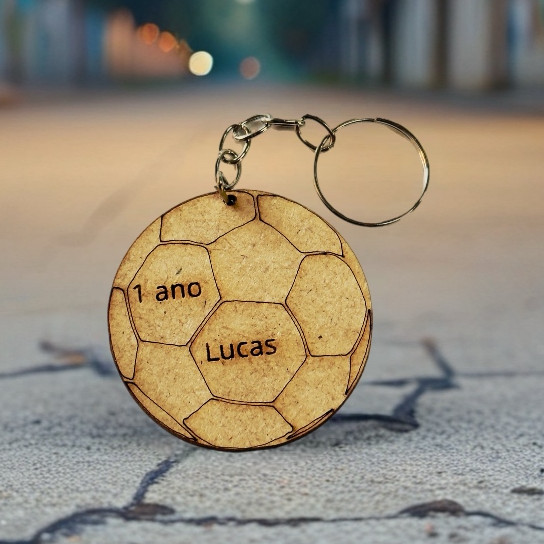 Kit Chaveiro BOLA PERSONALIZADO, para aniversário, festa, decoração, lembrancinhas