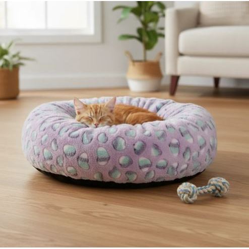 Cama Gato Cachorro Caminha Lavável Pet Redonda Ninho Porte Pequena 30x30 em Oferta na Shopee