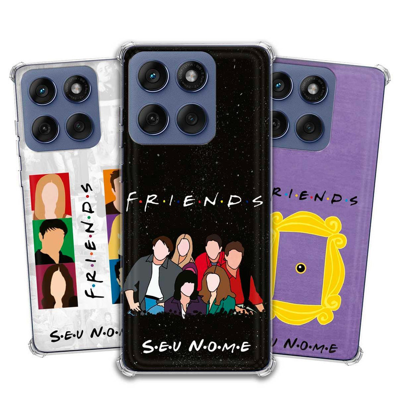 Capa Capinha para - Motorola Moto Edge 60 Fusion - Série Friends Central Perk Personalizada