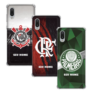Capinha Personalizada Futebol Nacional para Samsung Galaxy A02 com nome em Oferta na Shopee