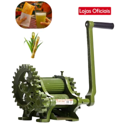 Engenho de Cana Manual com Regulagem Botini B60 Moedor de Cana para Extrair Garapa de Ferro Fundido