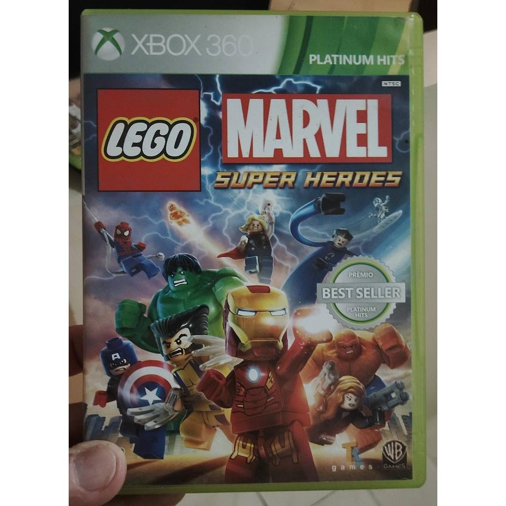 LEGO MARVEL SUPER HEROES - XBOX 360 ORIGINAL - MIDIA FISICA - PRONTO PRA ENVIAR