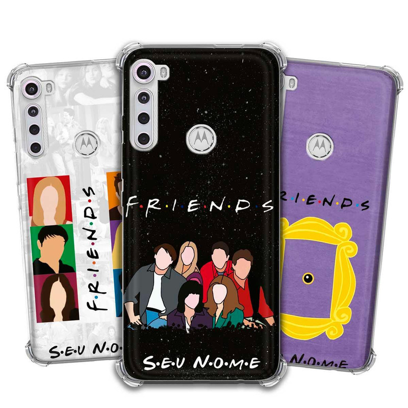Capa Capinha - Motorola Moto One Fusion Plus - Série Friends Central Perk Personalizada