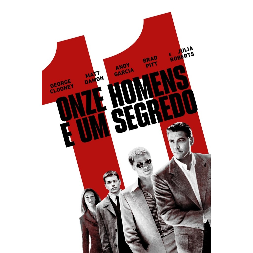 DVD Onze Homens e Um Segredo - 2001 - (Dual-Áudio/Dublado) - 1080p HD POR 25.99