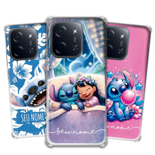 Capa/Capinha - Xiaomi Poco C85 - Lilo e Stitch 2025 personalizada com nome em Oferta na Shopee
