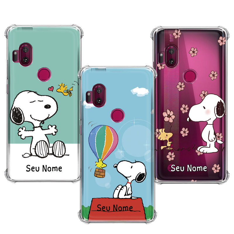 Capinha compatível com Motorola Moto One Hyper - Snoopy
