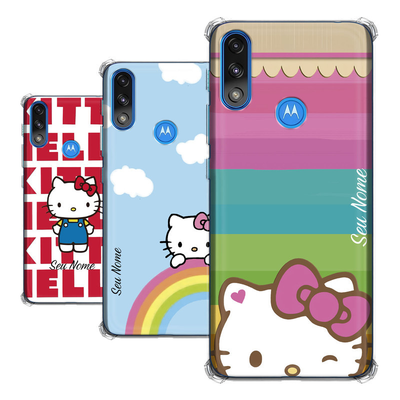 Capa para Motorola Moto E7 Power Coleção Hello Kitty