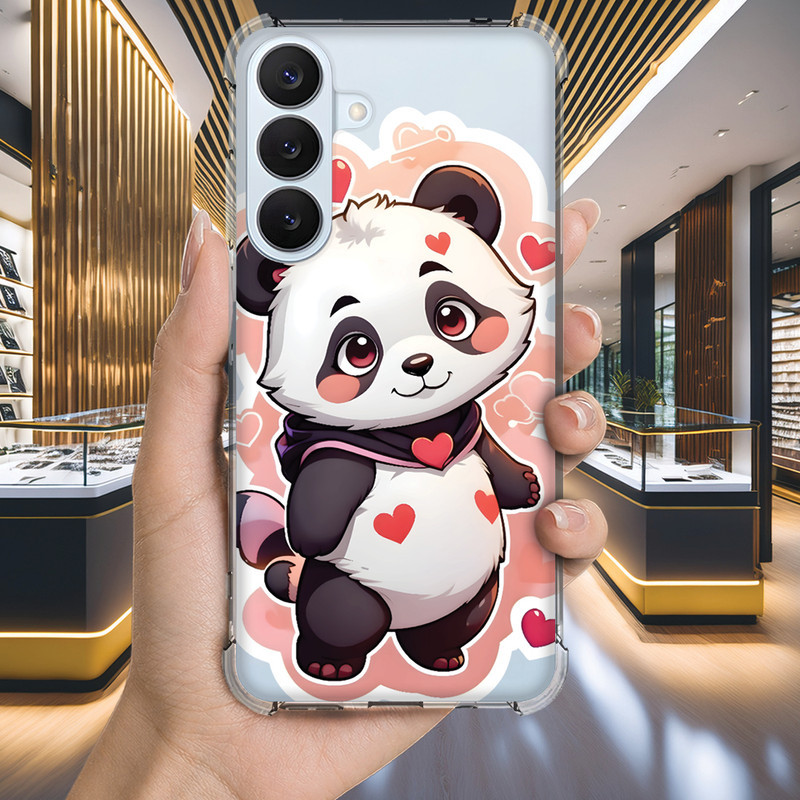 Capa Capinha GALAXY A32 A31 A30 A25 A04S A04E A04 A03 CORE A02S A02 Anti-impacto Personalizada bichinho PANDA owl (3299)