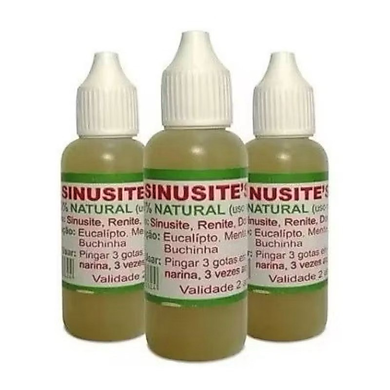 kit 3 un / Solução Natural para Bem-Estar Nasal com Eucalipto, Mentol e Buchinha – 30ml