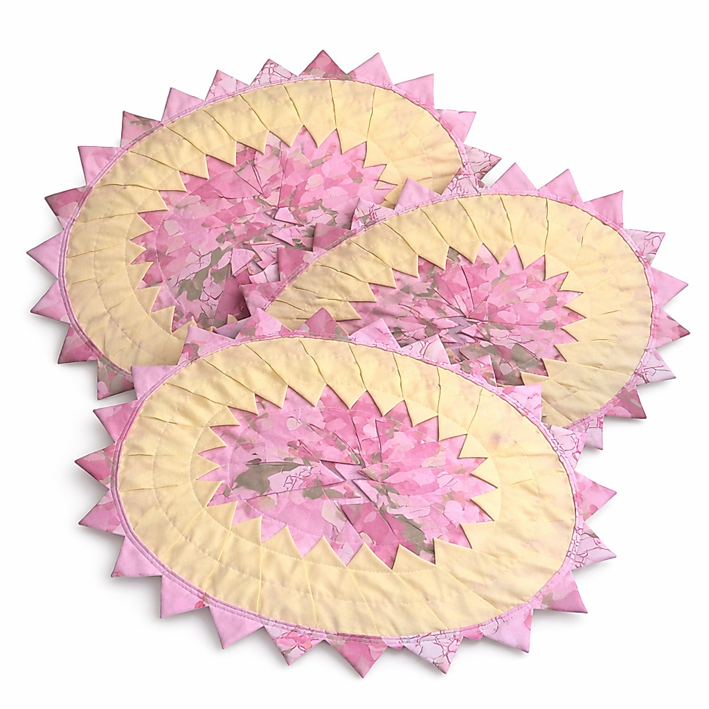 10 Tapete de Bico Retalho Oval 62cm x 46cm - REVENDA - ATACADO