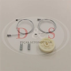 Kit Reparo Maquina Vidro Eletrico Citroen C3 2 Mola Traseiro