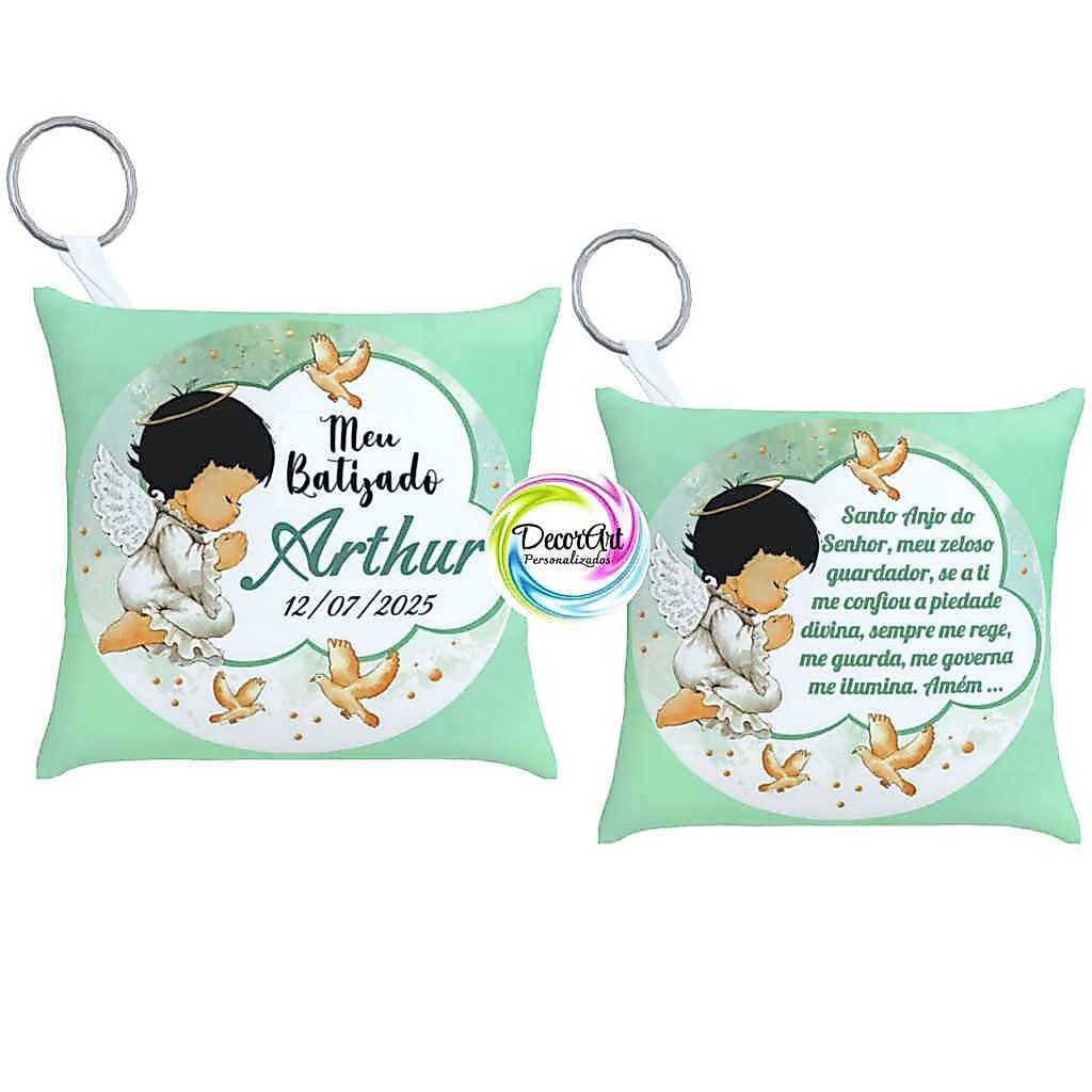 10 a 50 Almochaveiros Batizado Menino lembrancinhas batismo personalizadas