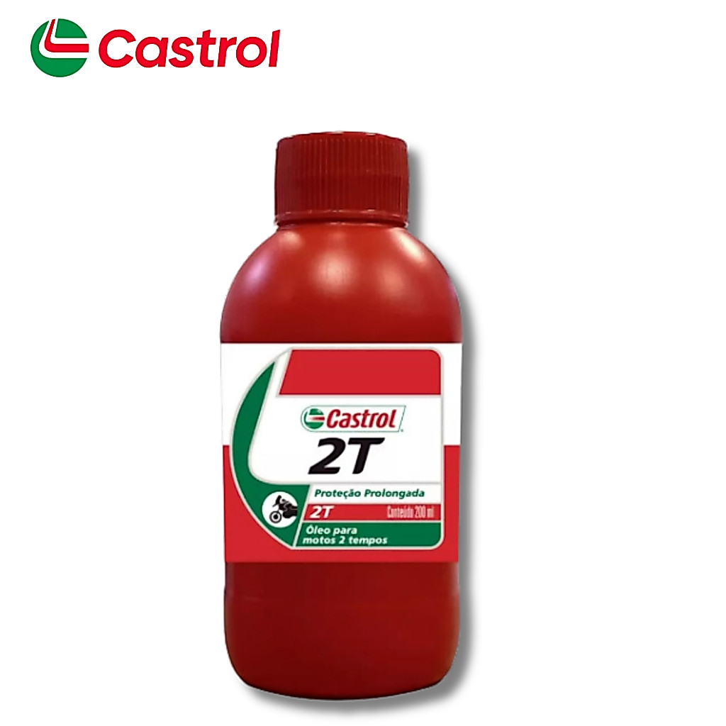 Óleo lubrificante CASTROL 2T 200 ML.