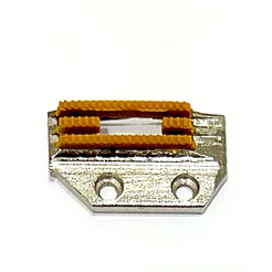 Dente 4 Carreira Serrilha Leve Emborrachado Reta Industrial