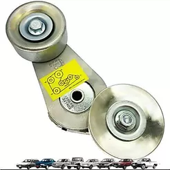Tensor Correia Poly V Vw Gol 1.6 1.8 2.0 8v Ap S /ar Ferro