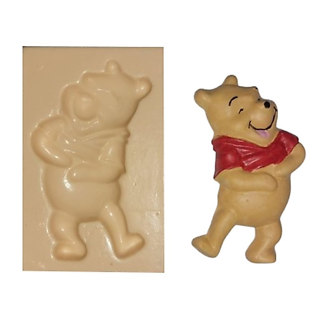 Molde de Silicone turma do Pooh 50g