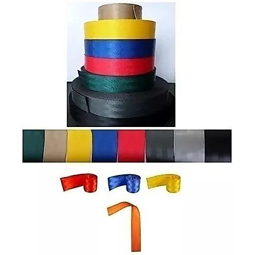 Fita Para Cinto De Segurança 1 Metro - Todas As Cores - Bm