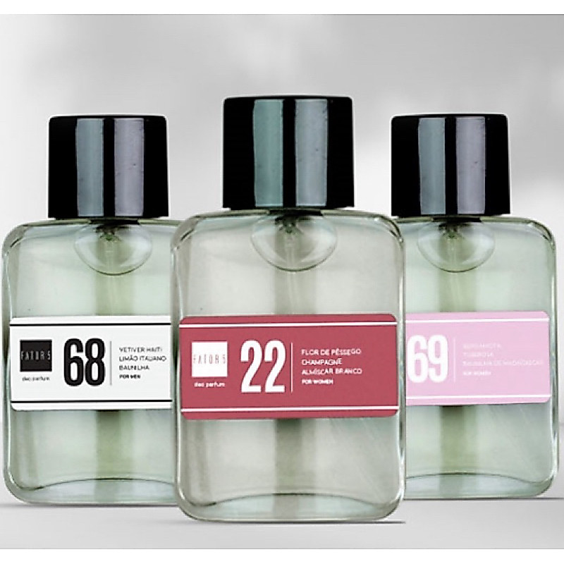 Perfume FATOR 5 Aroma Importado a escolha Alta Fixação Masculino e Feminino