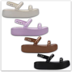 Sandália Melissa Wave Platform - 38076 Leve E Confortável