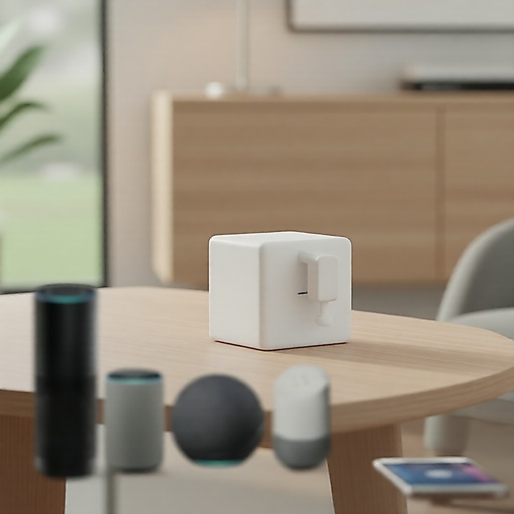 Para Tuya Smart Fingerbot Botão Empurrador Sem Fio Bluetooth, Controle por Aplicativo e Compatível com Alexa/Google