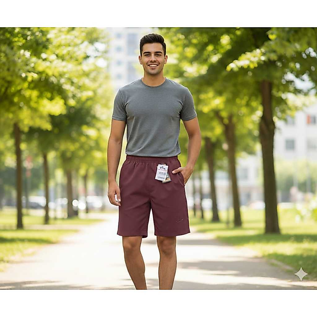 Bermuda Short Masculina  Gaz Neutro Poliéster com Elastano