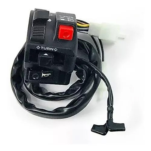 Punho Chave Luz Titan 125 Ks/es 2000 À 2004 Fan 125 05 À 08 — imagem 2 de 2