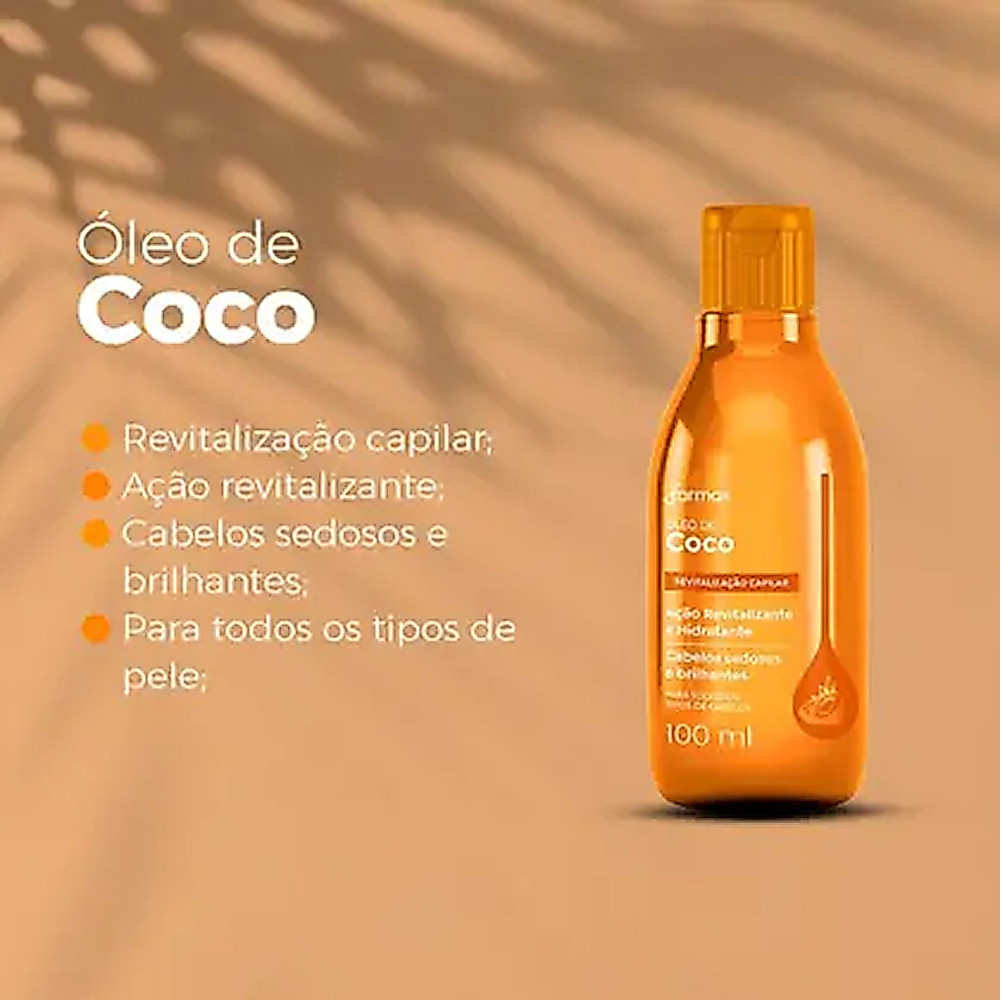 Óleo Capilar Coco Farmax 100ml · foto 2