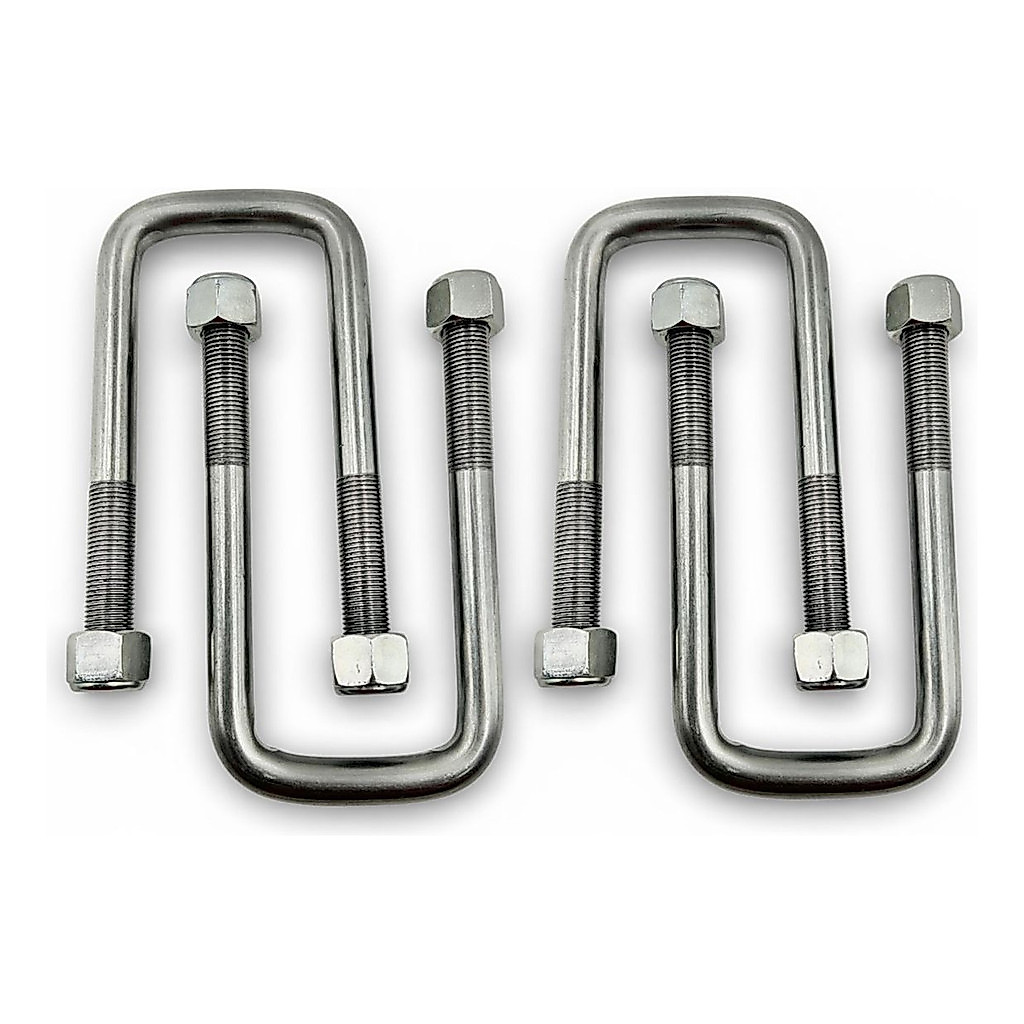 Grampo Para Fixação Do Feixe De Molas Carretinha Reboque 55x120 Tubo Quadrado