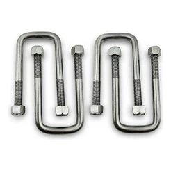 Grampo Para Fixação Do Feixe De Molas Carretinha Reboque 55x120 Tubo Quadrado
