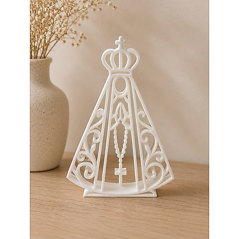 Nossa Senhora Aparecida | Imagem Religiosa Decorativa para Altar e Oração
