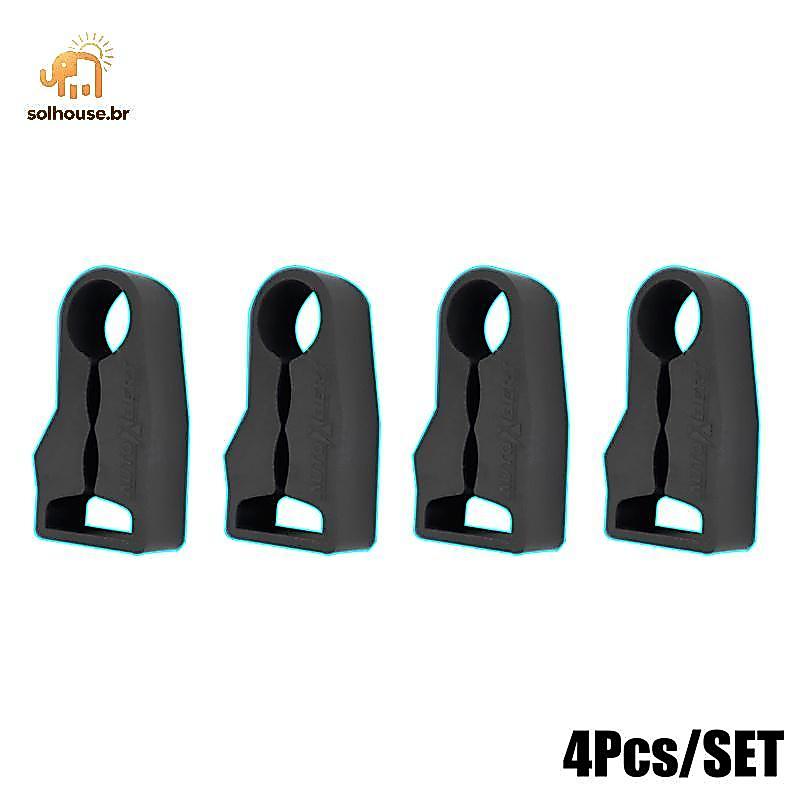 solhouse 4 Pçs Universal Porta Lo Amortecedor Deadener Selo Sho-Absorvente Protetor De Amortecimento De Som Do Carro Buf