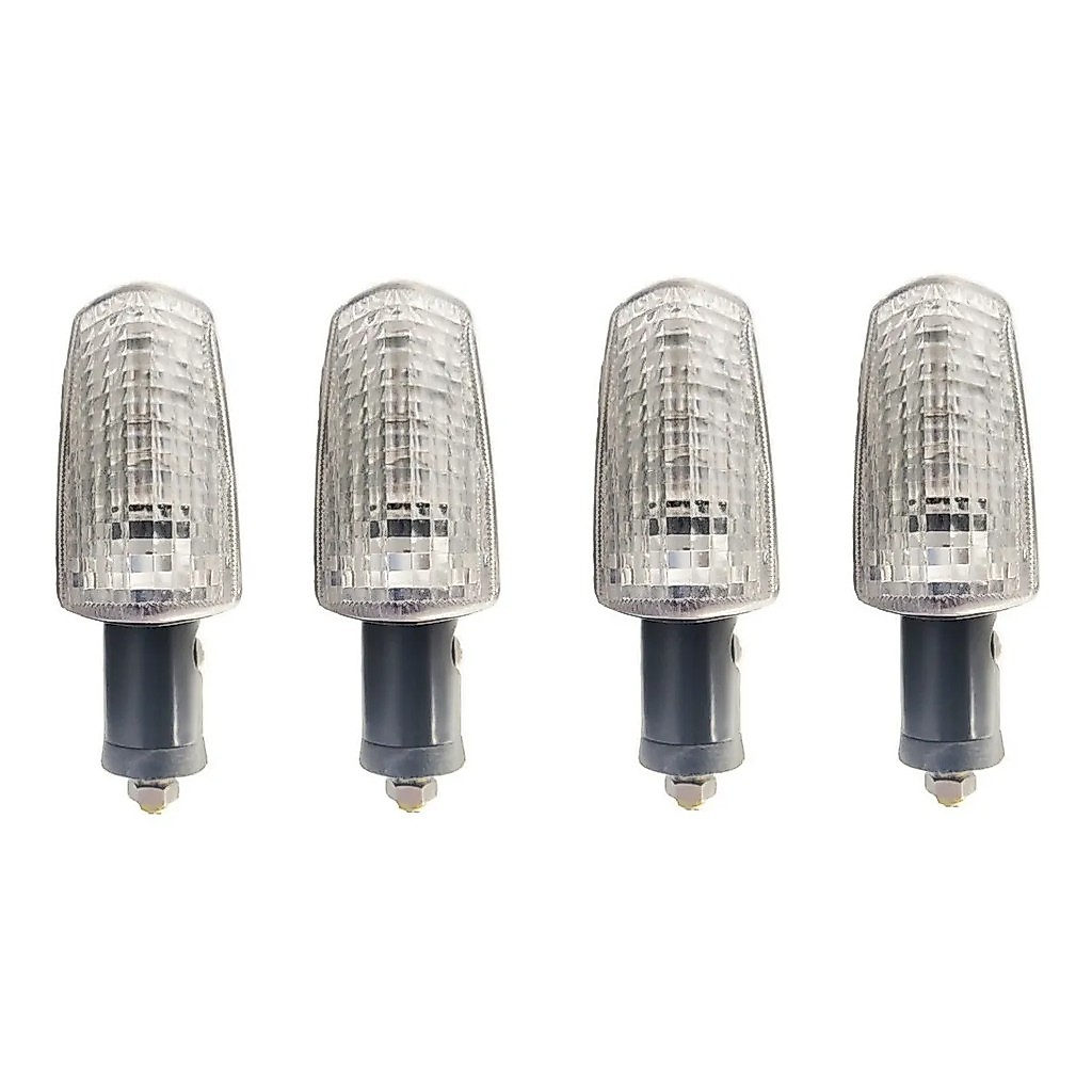 4 Setas Sinaleira Pisca Cristal Compatível XRE 300 CB 300 CBX 250 Titan Fan 150 125 padrão original Dianteiros Traseiros